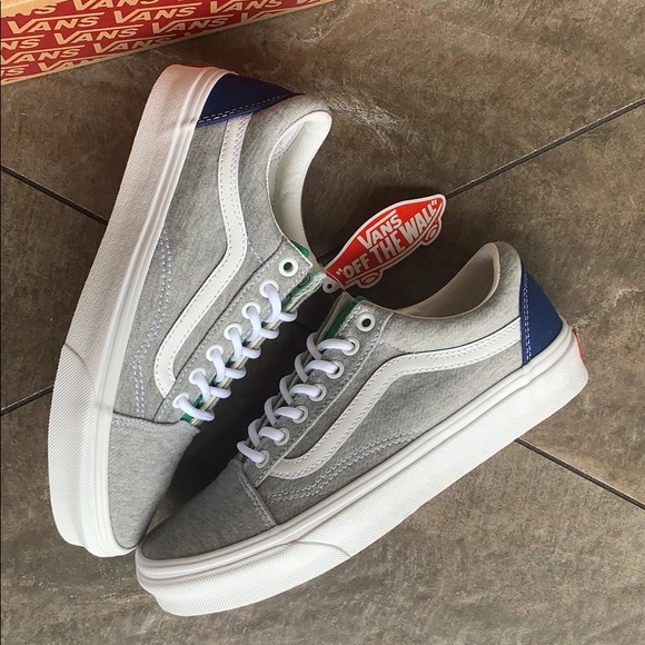 VANS OLD SKOOL Vans Coastal Grey/True White men’s - Picture 4 of 16